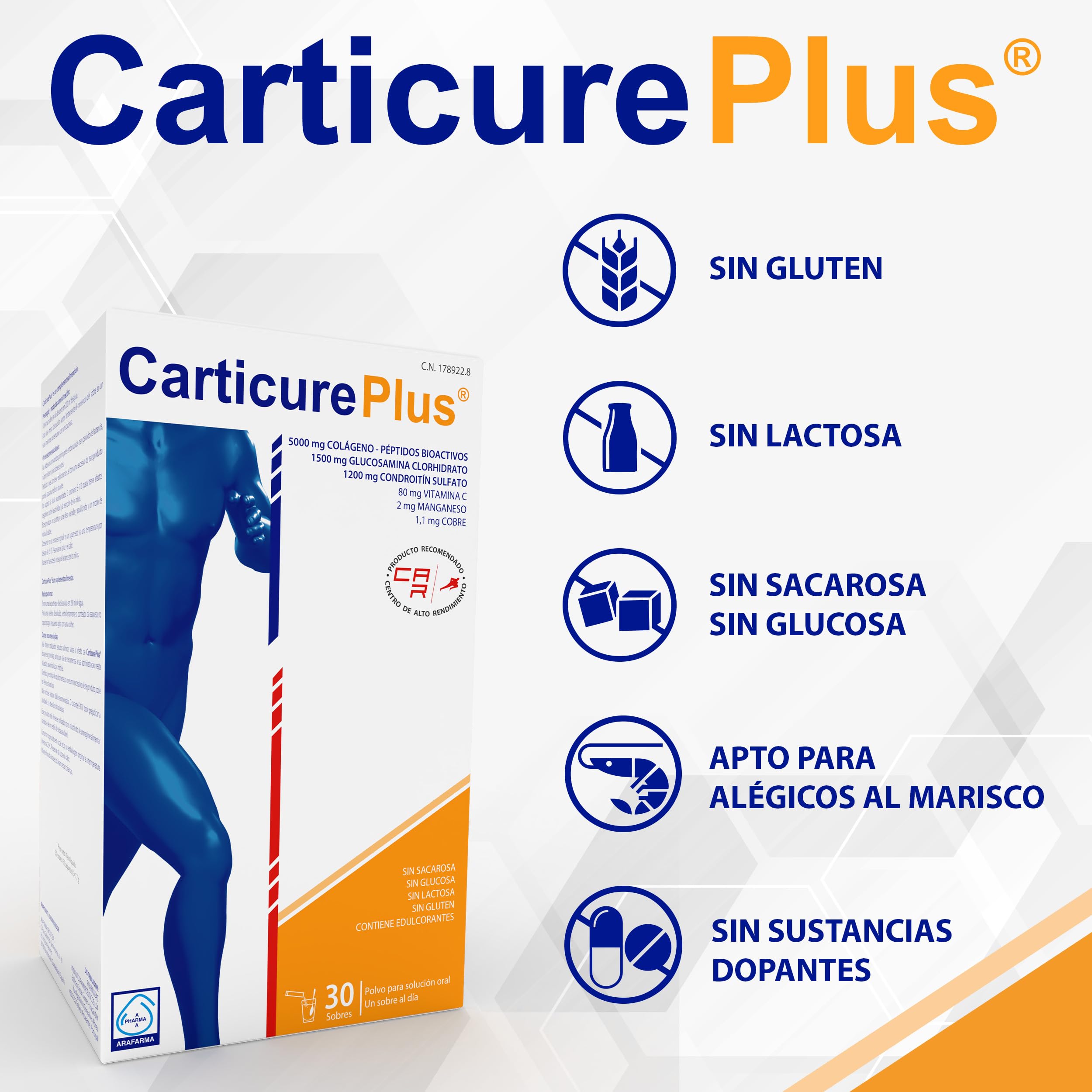 CARTICURE PLUS 30 SOBRES PACK 2 UNIDADES
