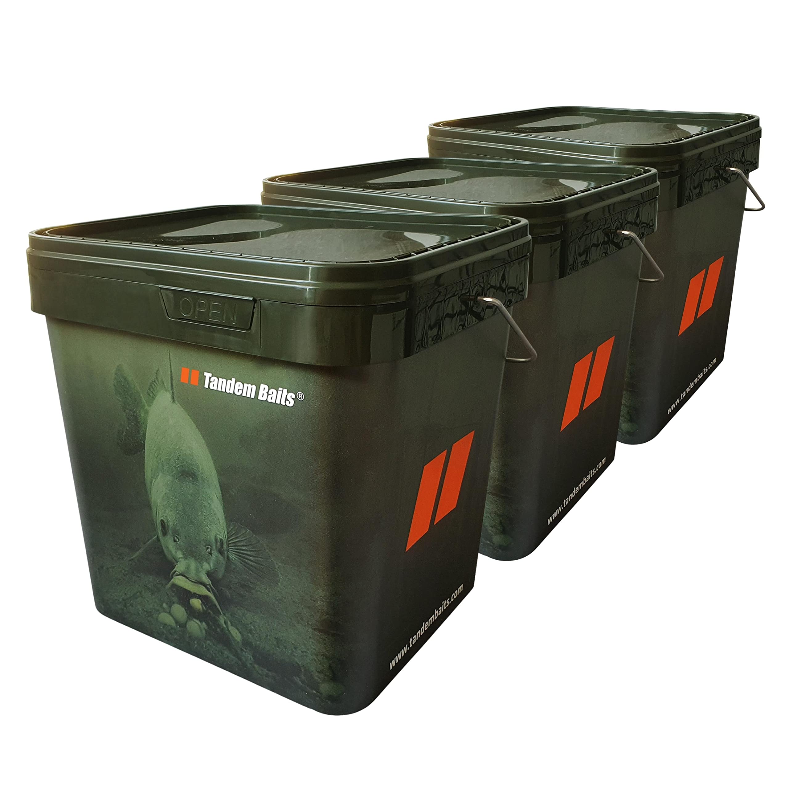 Tandem Baits Stealth Solid Set Di Ami Per Carpa - 30 Pezzi (10x2, 10x4, 10x6) Con Rivestimento PTFE Nero, Acciaio Giapponese - 3