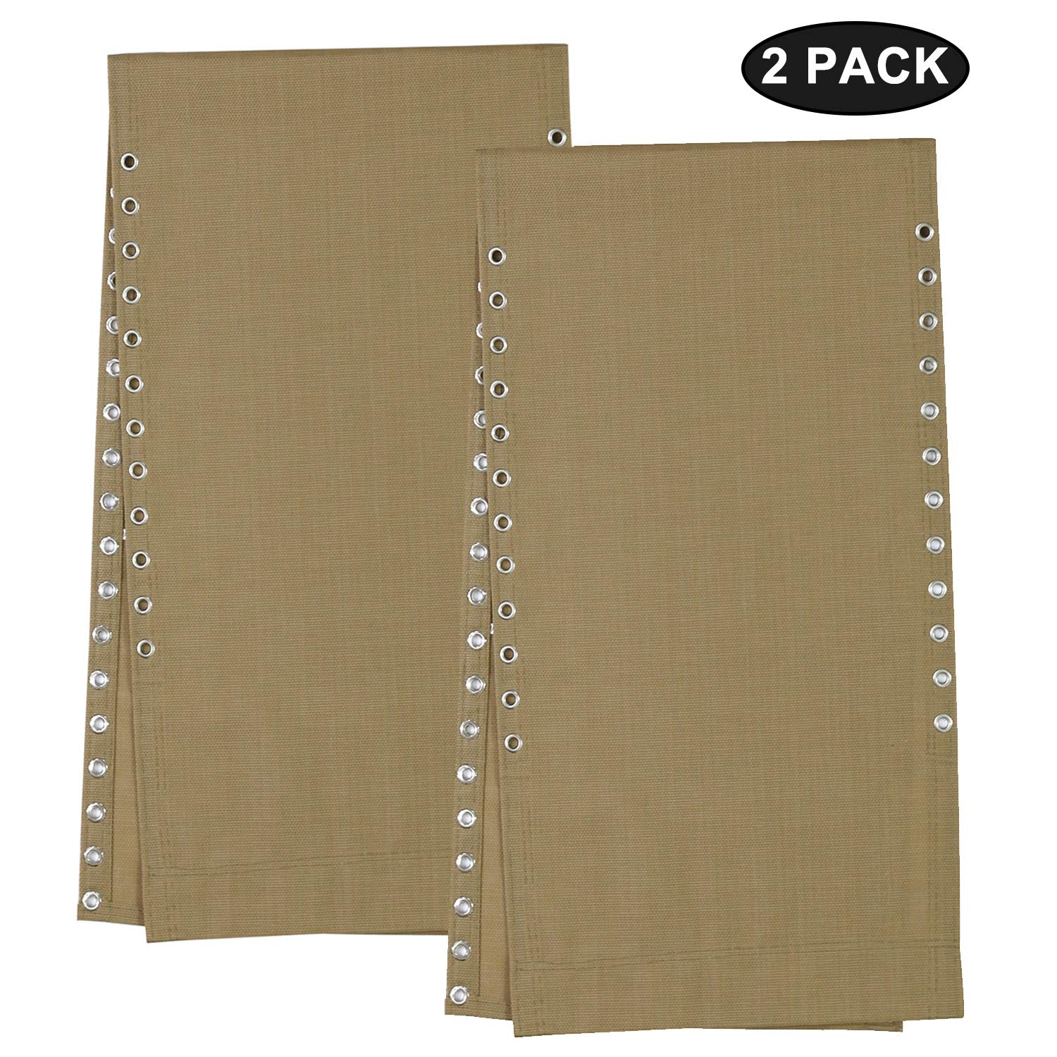 MGWOTH2 Pack Zero Gravity Chair Replacement Fabric, Anti-Gravity Folding Lounge Repair Cloth Part for Outdoor Patio Backyard Beach Pool Lawn Camping, Bungee Recliner Mesh Canvas for Faulkner Caravan