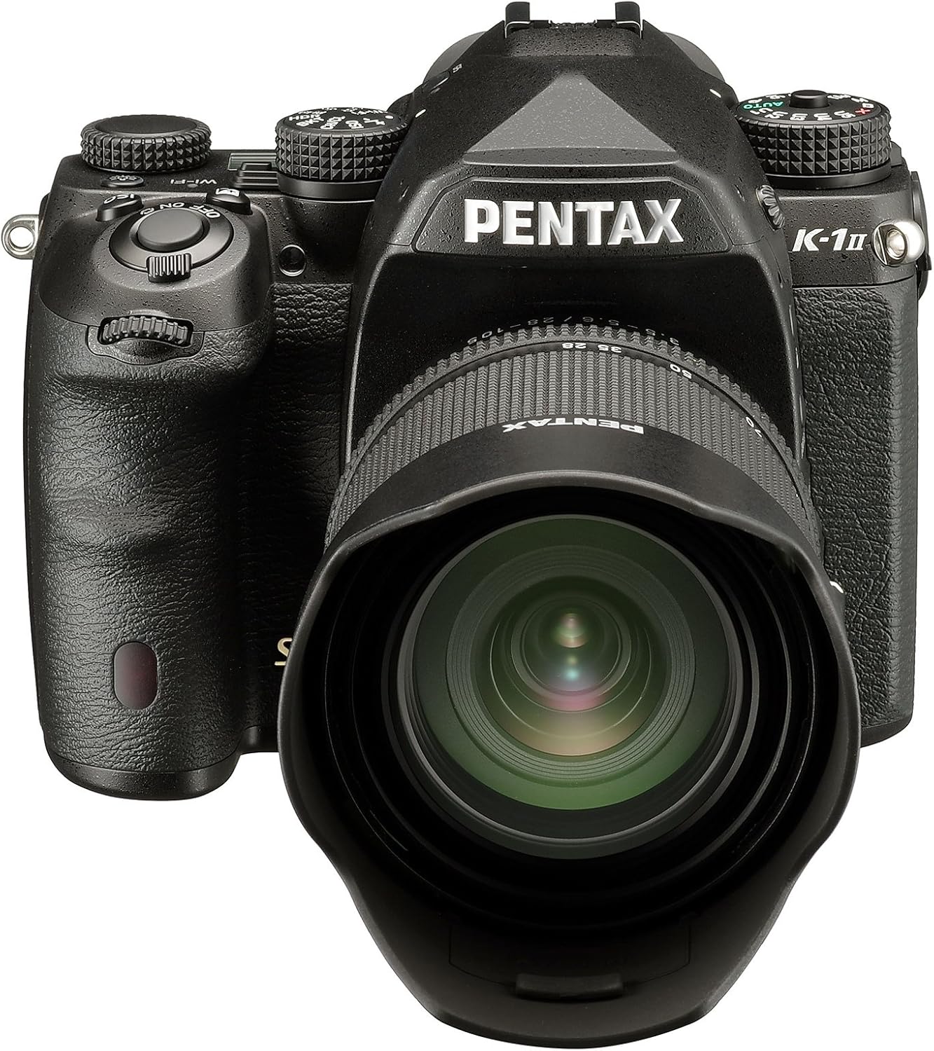 Pentax K-1 Mark II w/ D-FA 28-105 WR Lens: 36.4MP Full Frame High Resolution Digital Camera 5 Axis, 5 Steps Shake Reduction II Weather-resistant Construction Dustproof Flexible Tilt-Type LCD Monitor