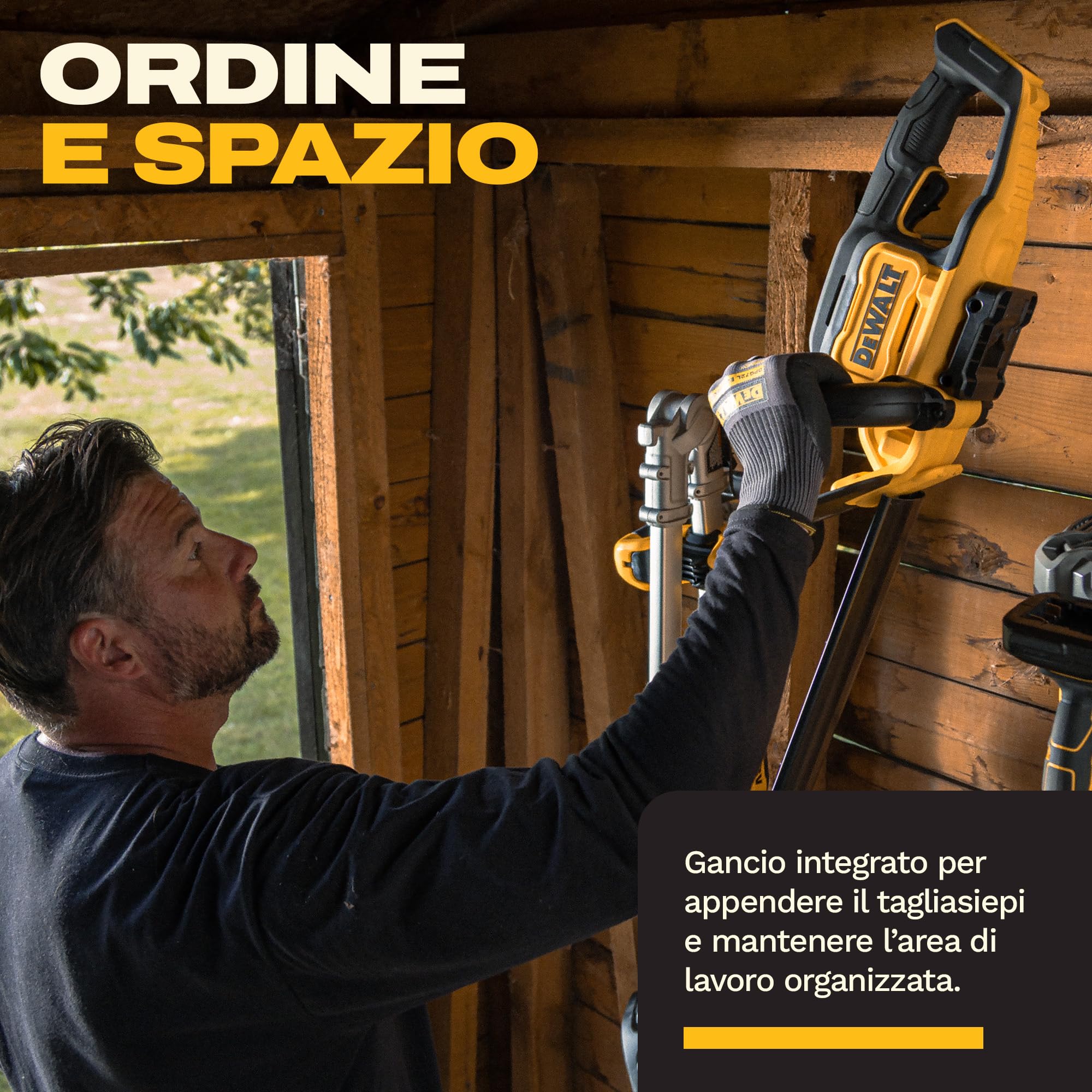 DEWALT 18V XR 55cm 25mm tagliasiepi - solo utensile, DCMHT564N-XJ