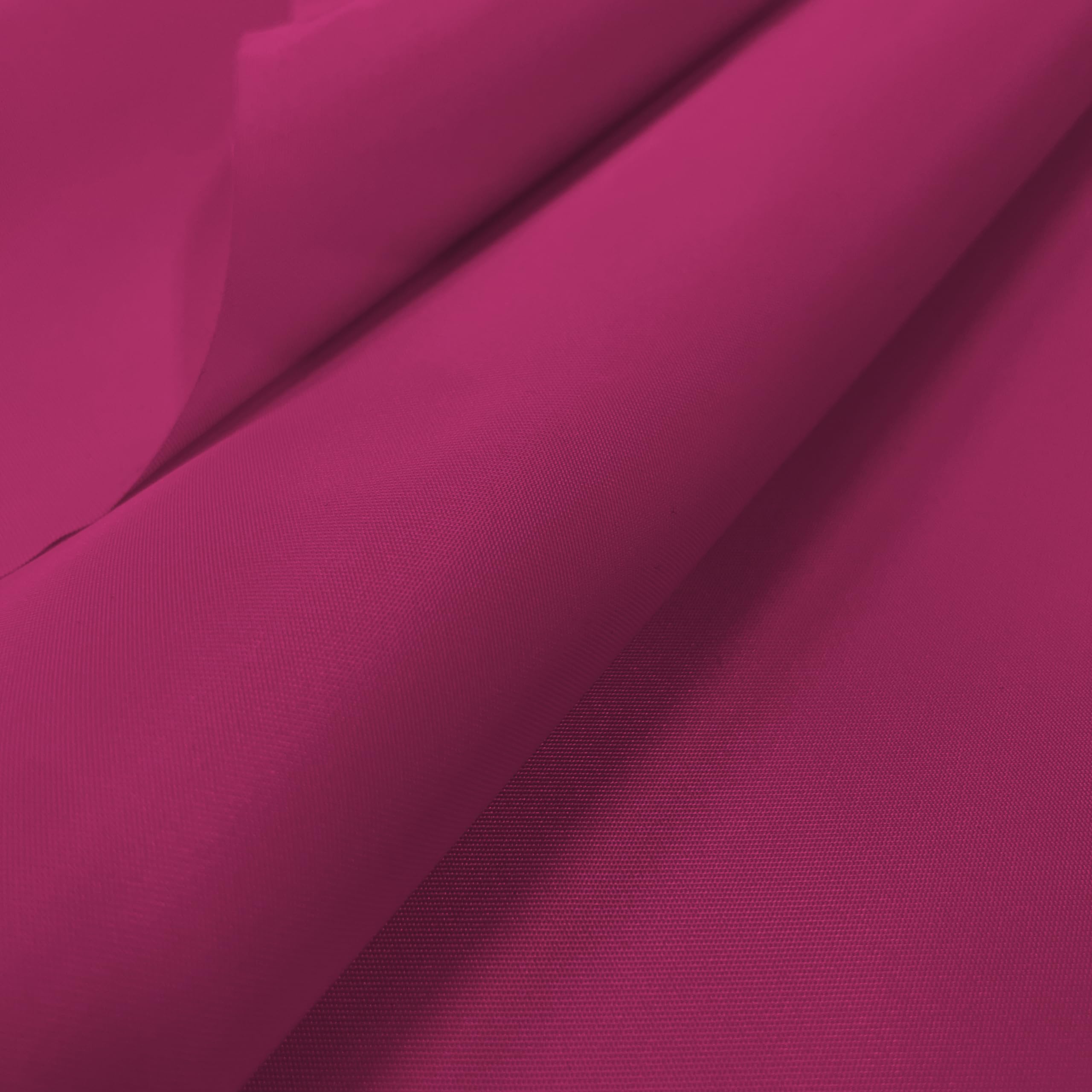 100x200D Nylon Fabric 58” Wide with Water Repellent and PU Coating for Outdoor/Indoor, DIY Craft, Bags, Accessories, Travelware, Upholstery, Curtain, Tarp, Gear Sack.(Bordeaux Red, 1 Yard)