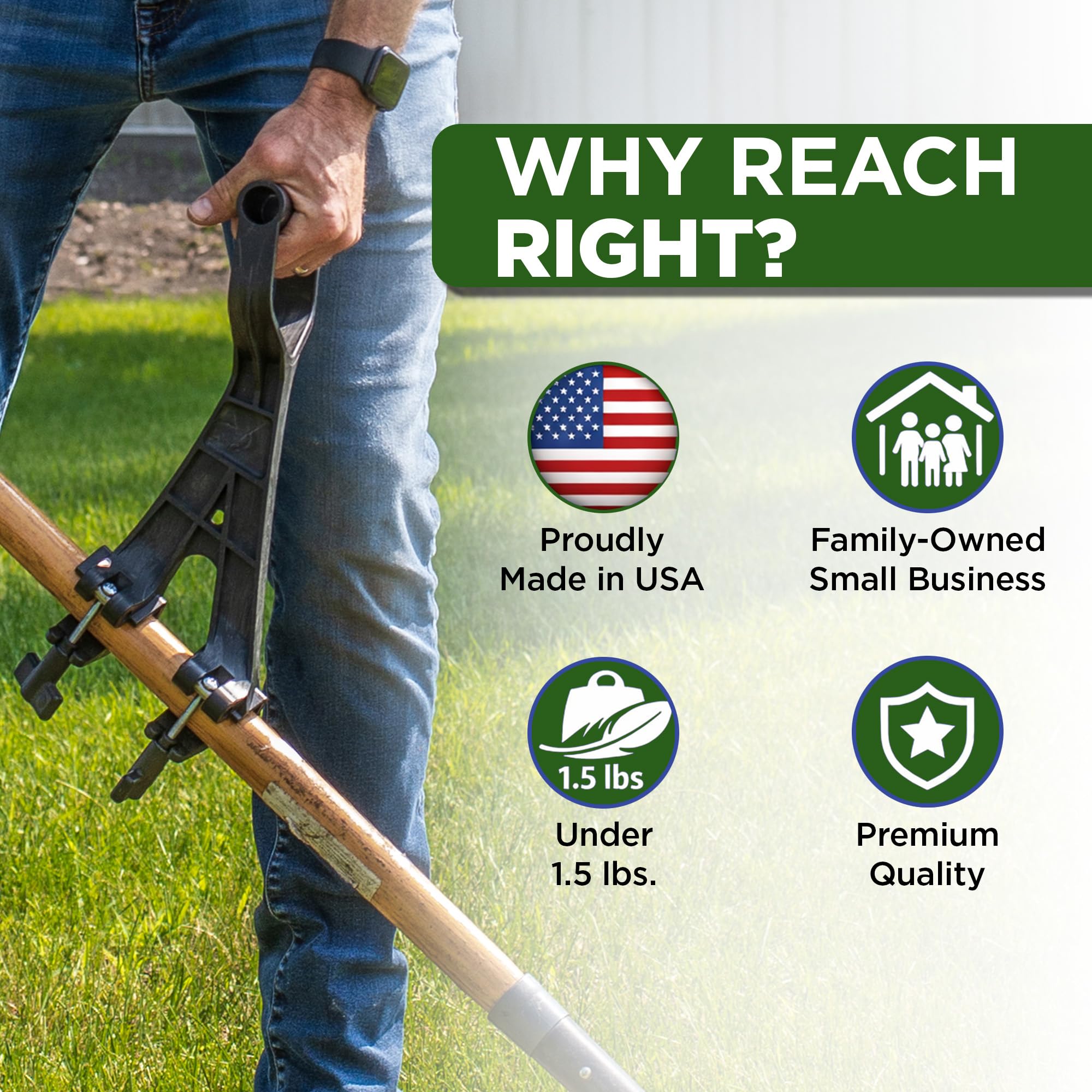 Reach Right - Maniglia assiale secondaria universale
