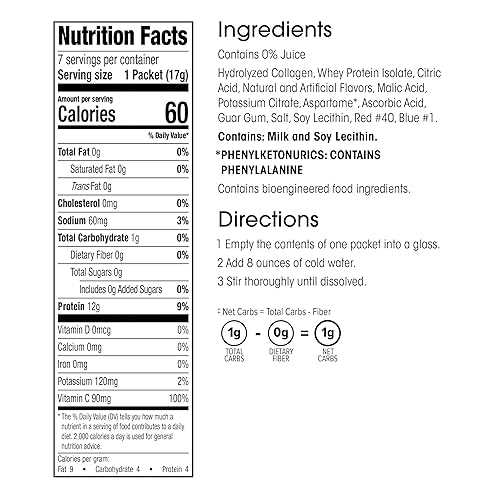 Miniatura 10 de WonderSlim Bebida de frutas con proteínas paquete variado 60-100 calorías  005oz de grasa 042-053oz de proteína 7 unidades