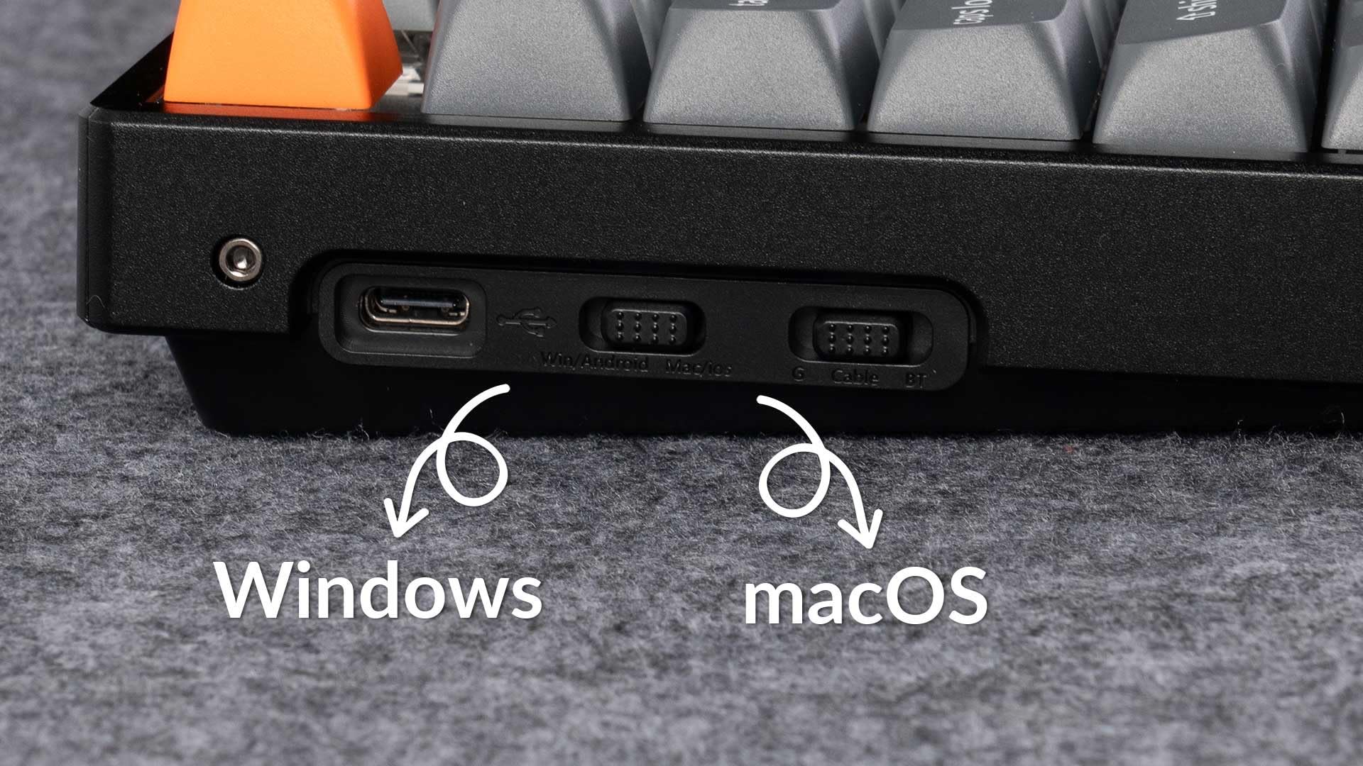 Keychron K8 MAX Tastiera meccanica wireless, 2,4 GHz/Bluetooth/USB-C, LED bianco, QMK/VIA, Macro programmabili, PBT Keycaps, Per Mac Windows, Super Red Switch
