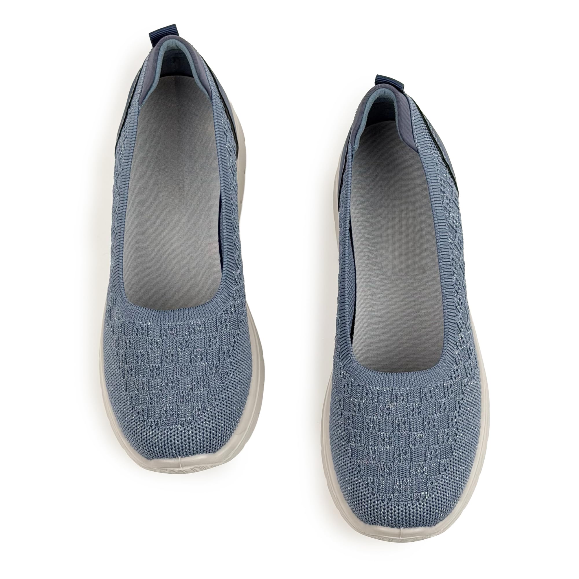 Scarpe Donna Comode Slip On Sneakers Leggere Traspiranti Senza Lacci, Ideali per Camminare e Uso Quotidiano