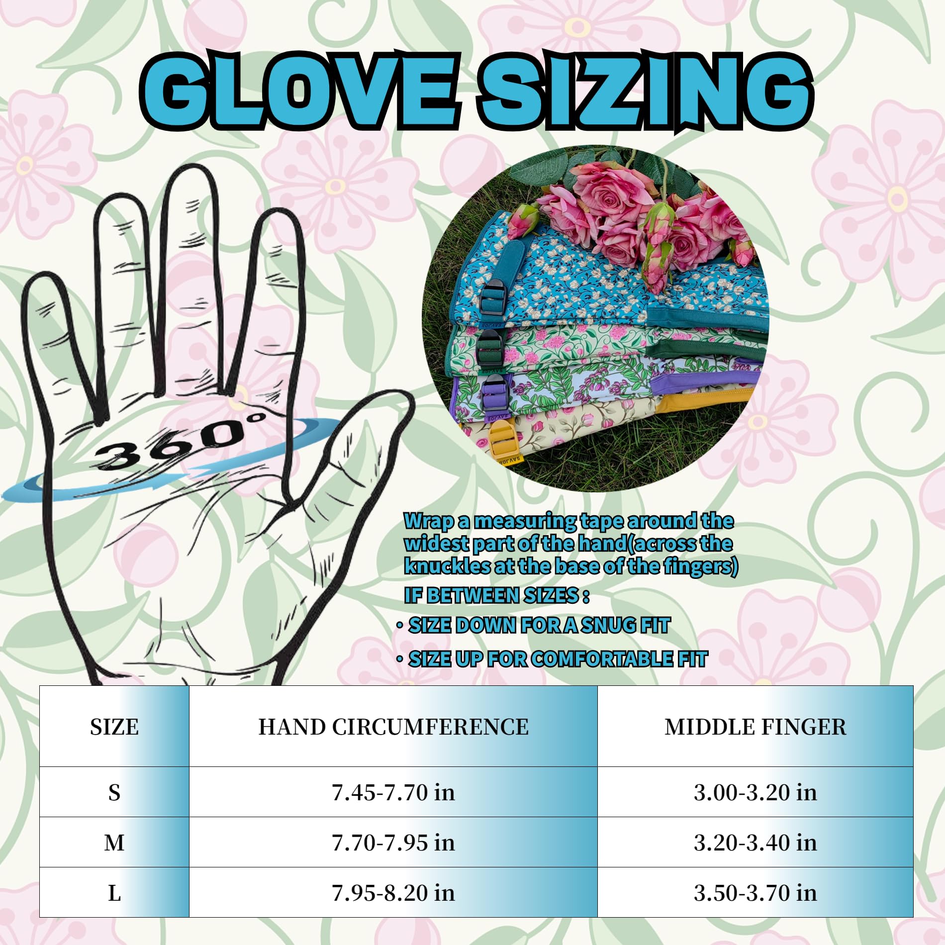 Guantes de jardinería multiusos de piel sintética para mujer, guantes de trabajo, regalos de jardinería y regalos de jardín (verde, M)