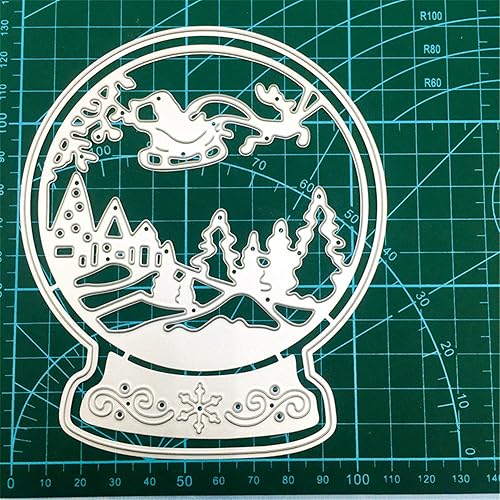 Miniatura 4 de FAWENUCY Troqueles de álbumes de recortes troqueles de corte de metal de Navidad para hacer tarjetas plantilla de papel para manualidades plantillas