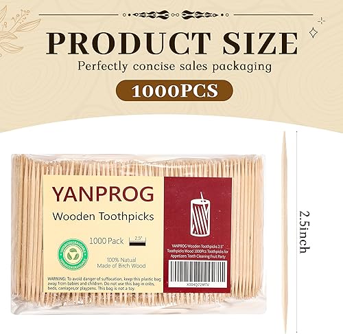 Miniatura 6 de Palillos de madera 1000