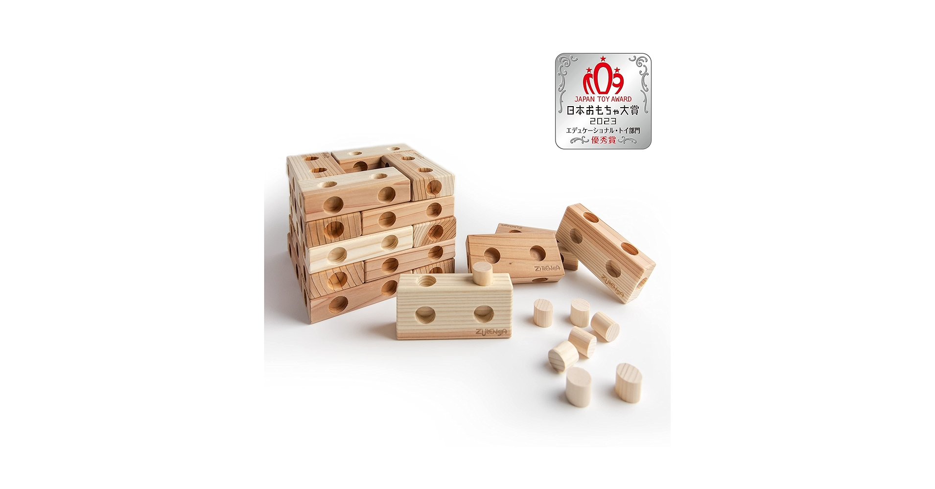 Amazon | ズレンガ mini 24pcs 【日本おもちゃ大賞2023 エデュ
