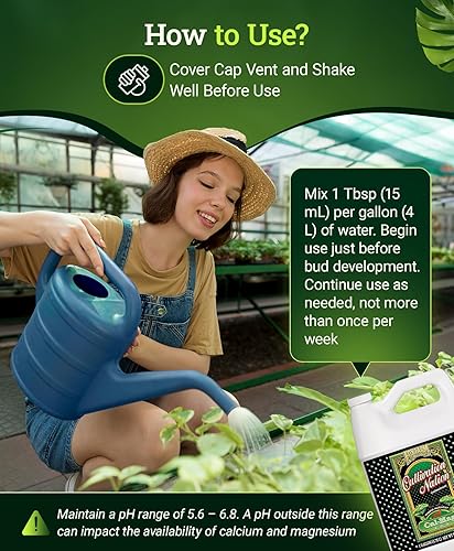 Miniatura 6 de Fox Farm Cultivation Nation Cal-Mag Suplemento  Fórmula con 3% de calcio y 1% de magnesio para floración y fructificación, ideal para hidroponía,