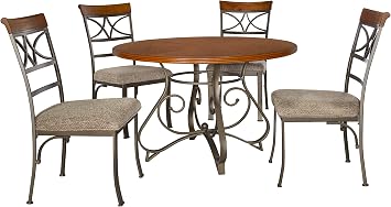 Powell Hamilton Dining 5 Piece Set, Medium Cherry
