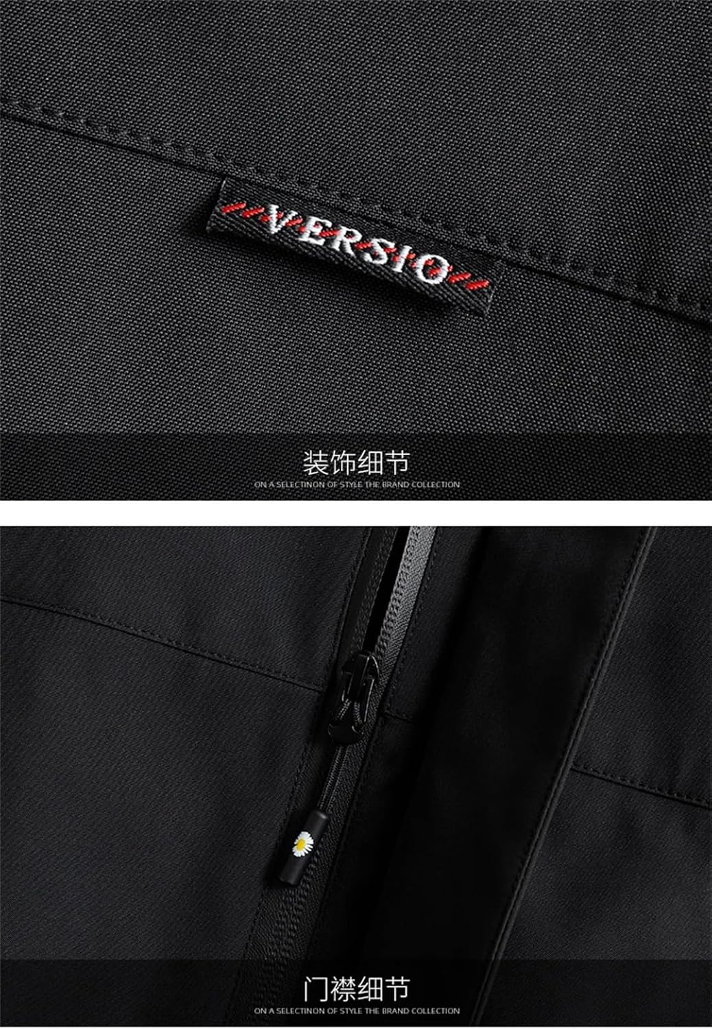 Men And Women Mainly Promote Stand Collar High Product Small Oxford Personality Reflective Strip Jacket