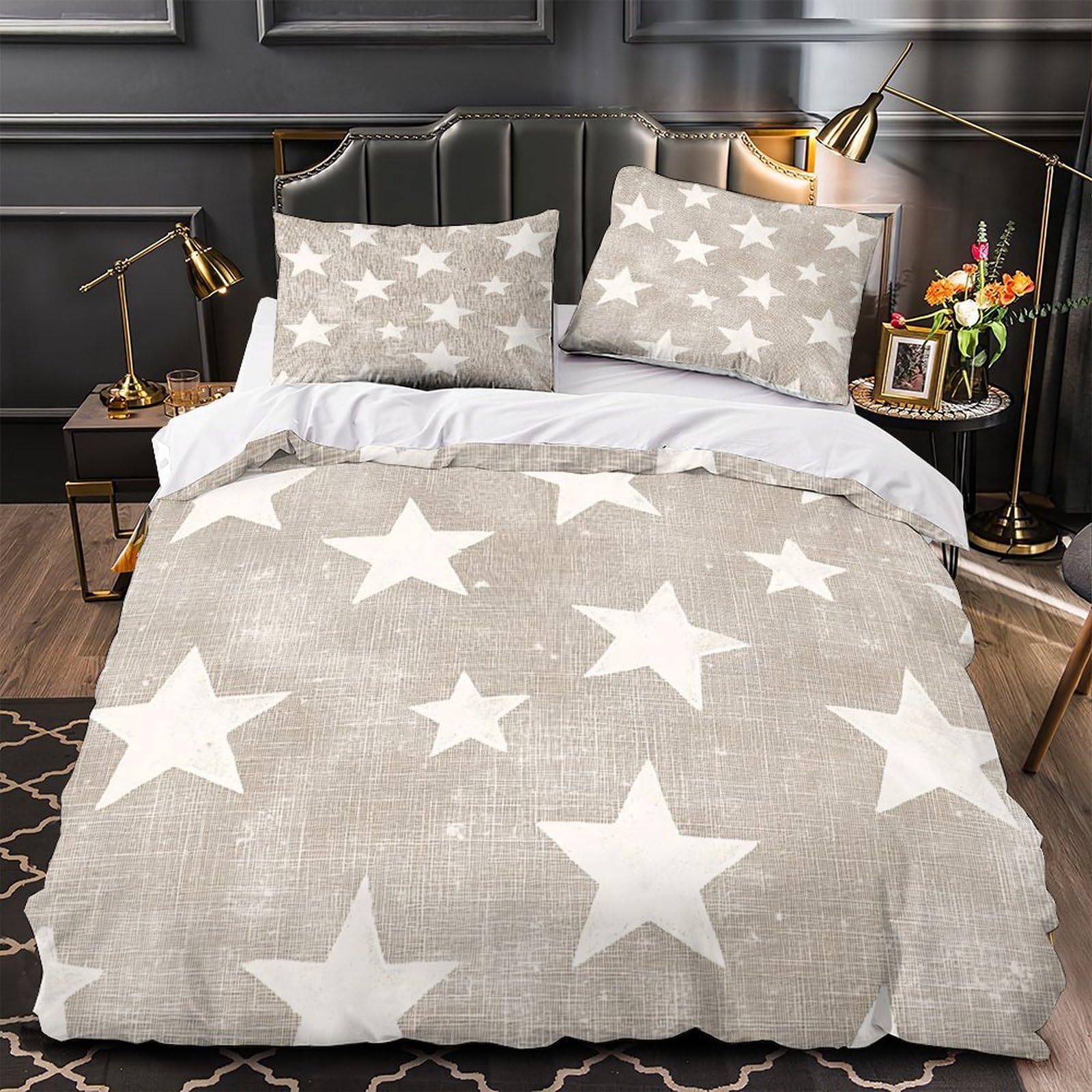 Housse de Couette 3D Évasion Tropicale - Lit King Gîte et Chambre d'Ado Microfibre Douce