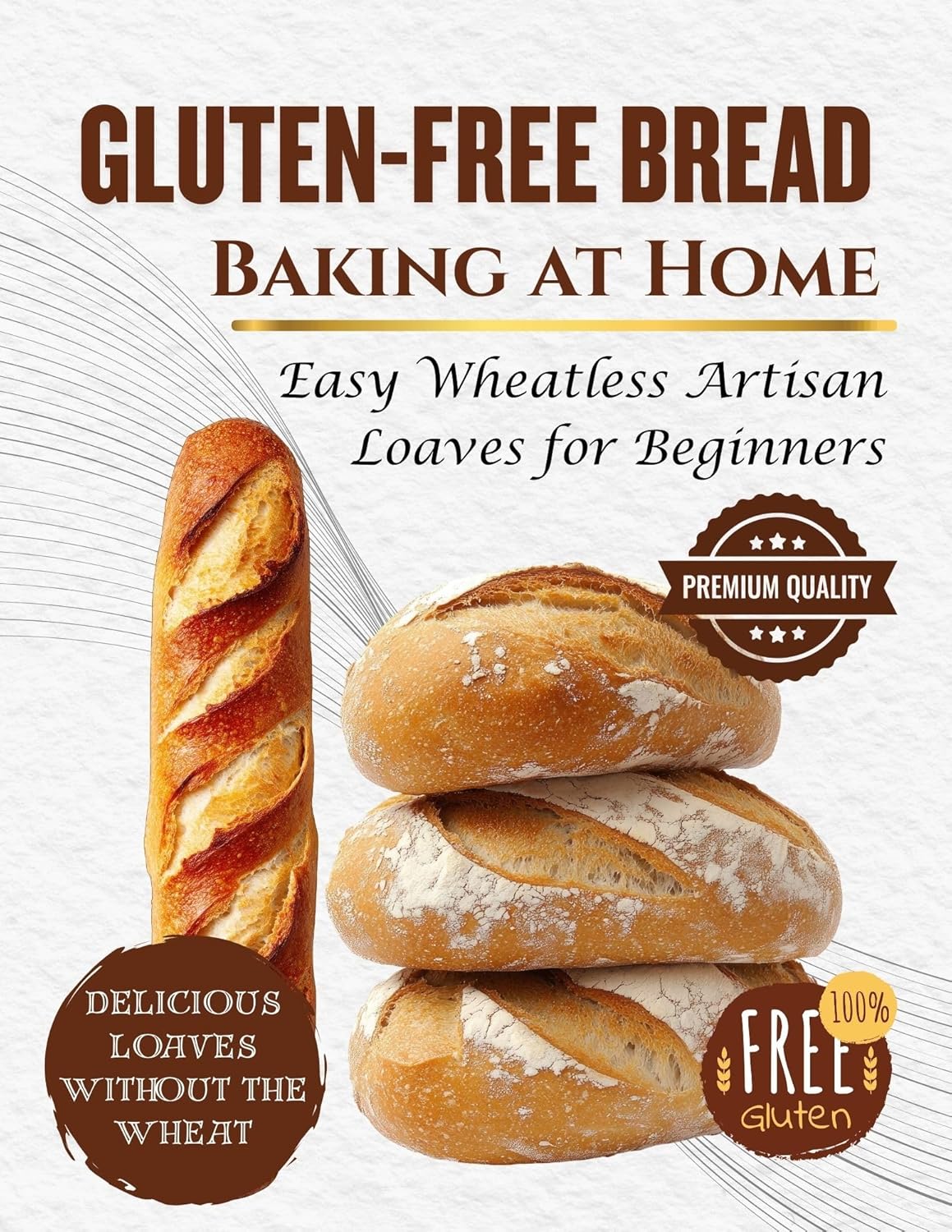 Gluten-Free Bread Baking at Home: Easy Wheatless Artisan Loaves for Beginners (SIMPLE BREAD BAKING SERIES)      Kindle Edition