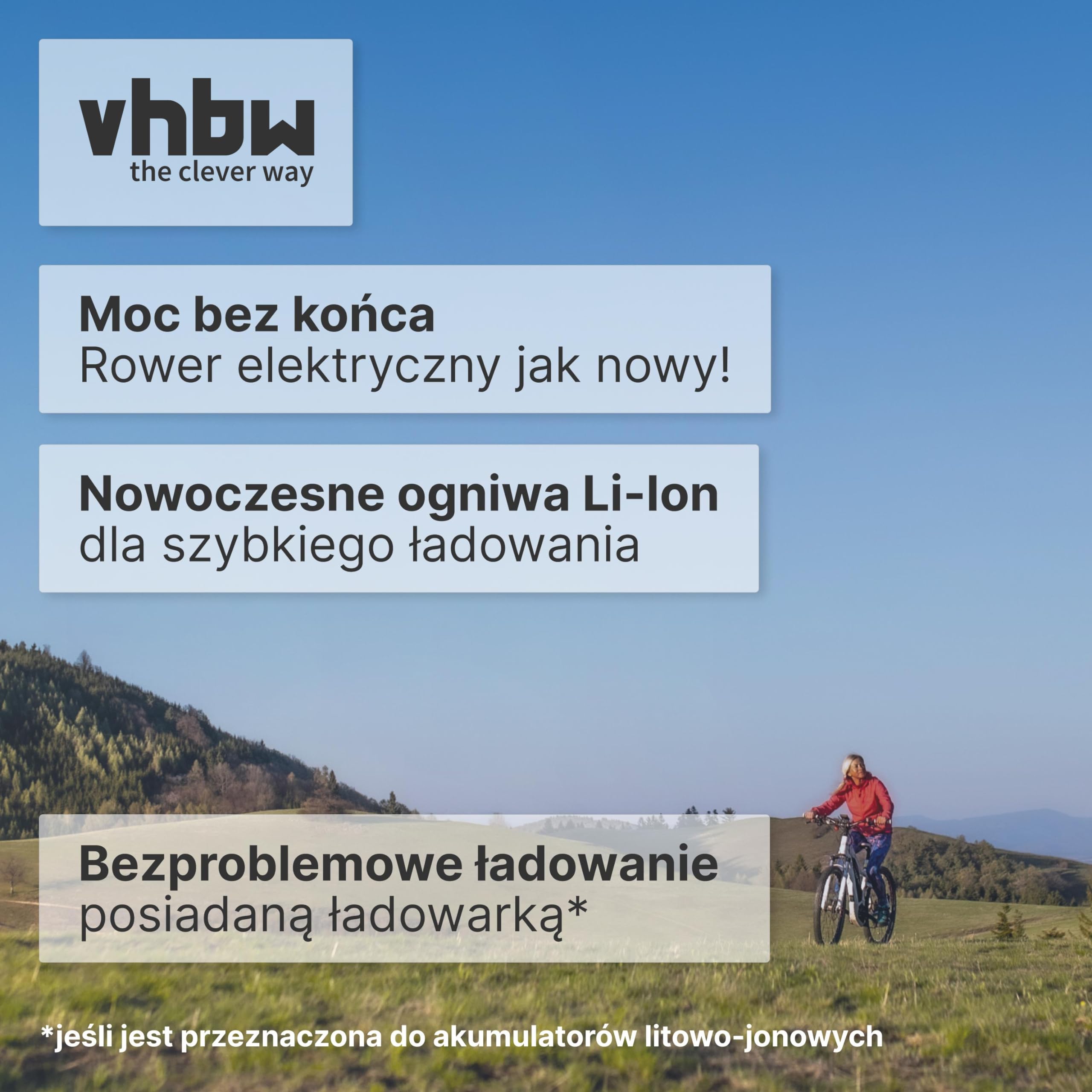 vhbw Akumulator pasujący do modelu Prophete z roku 2014: 52384 E-Bike rower elektryczny zastępuje Samsung SDI Side-Click 36 V akumulator (litowo-jonowy, 10400 mAh, 36 V)