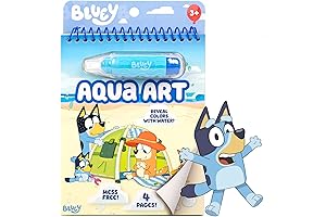 Bluey Color Wonder Reusable Aqua Art Activity Pages with Water Pen