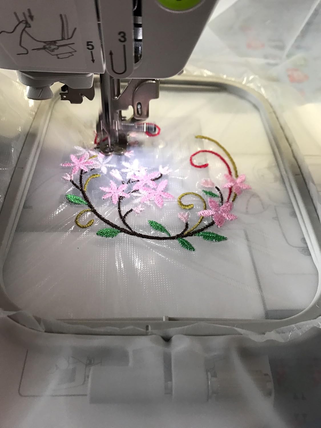 Simthread 40 Spools Polyester Embroidery Thread for Brother Babylock Janome Singer Pfaff Husqvaran Bernina Machines 550Yards Per Cone