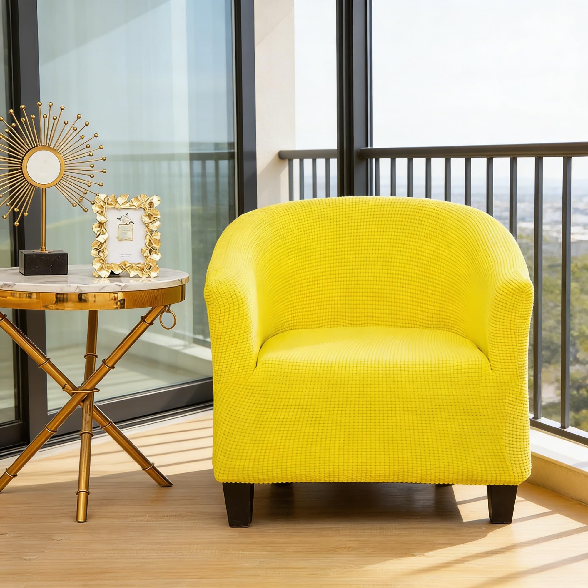 Housse de fauteuil club extensible contre usure et taches