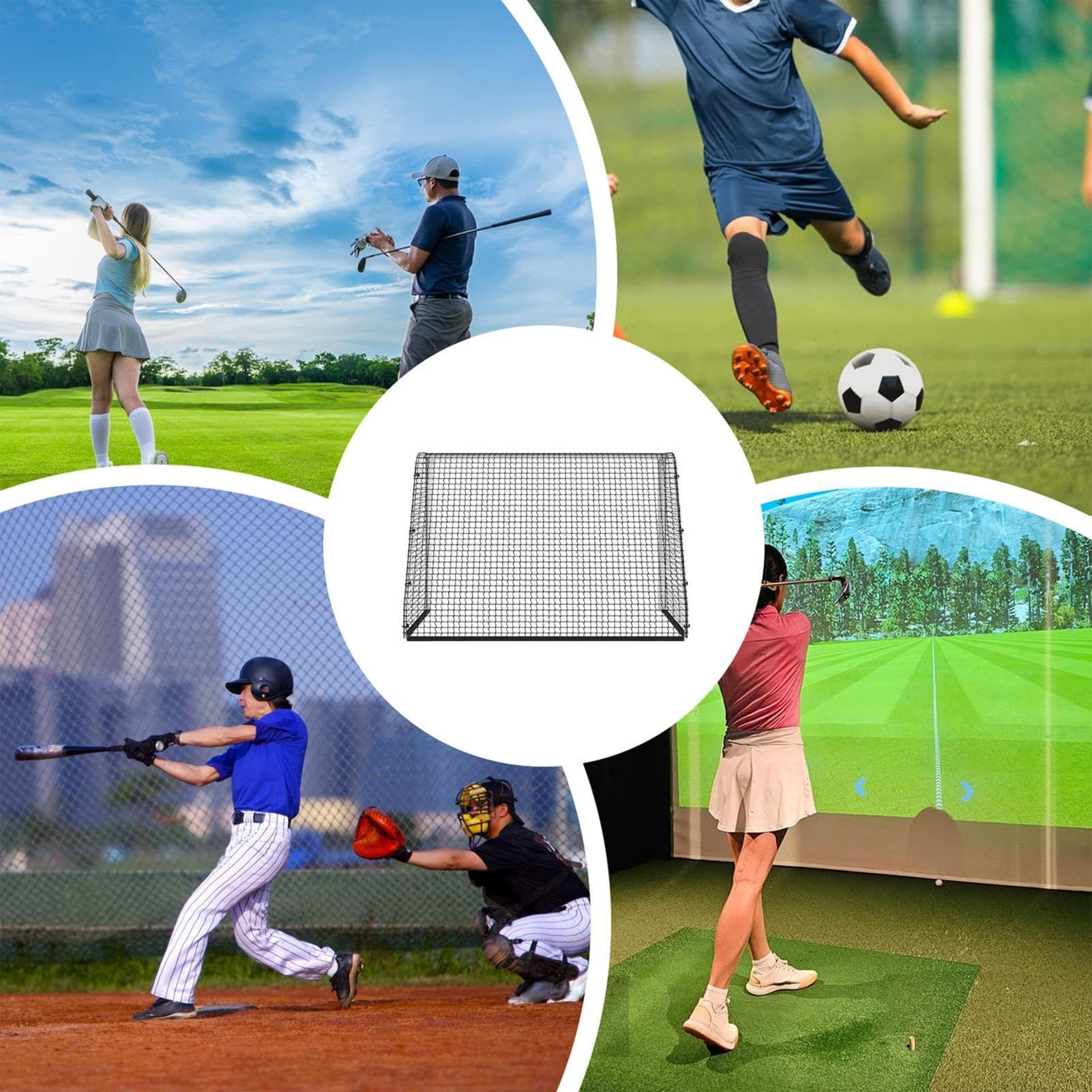 da Golf per Giardino Barriera per Allenamento, Pratica Sportiva | da Tiro Golf per Giardino e Cortile Baseball, Calcio, Sport Interno ed Esterno, Casa, Giardino, Patio e Giochi