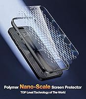 Vista 474 de Diaclara - Funda diseñada para iPhone 15 Plus de 6.7 pulgadas, transparente, cuerpo completo, con protector de pantalla, resistente de protección