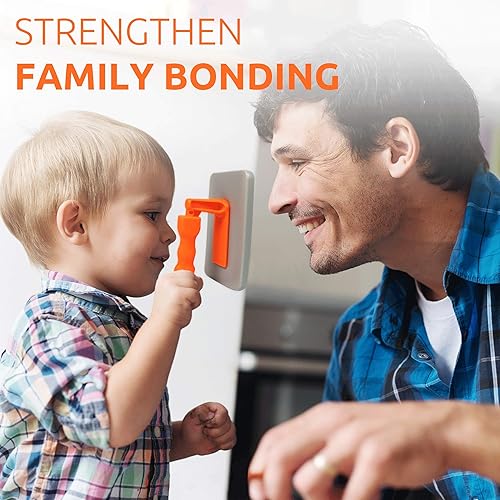 Miniatura 4 de Li'l-Gen - Juego de herramientas para pintor y libro. Juguetes para niños de 2 a 4 años, incluye tapa, delantal, 7 herramientas de pintor y cubo de