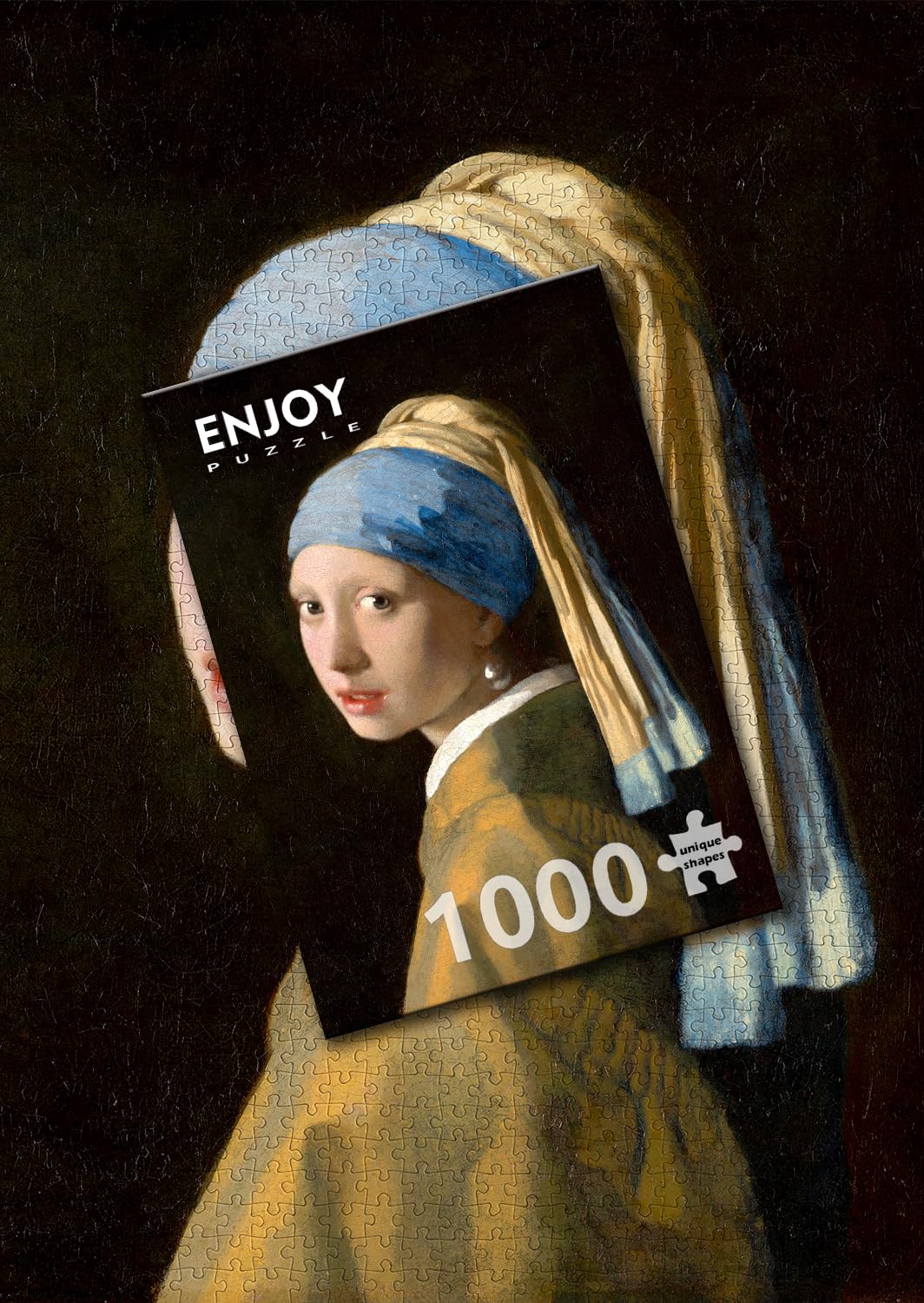 Enjoy puzzle ENJOY-1164 - Johannes Vermeer: İnci Küpeli Kız