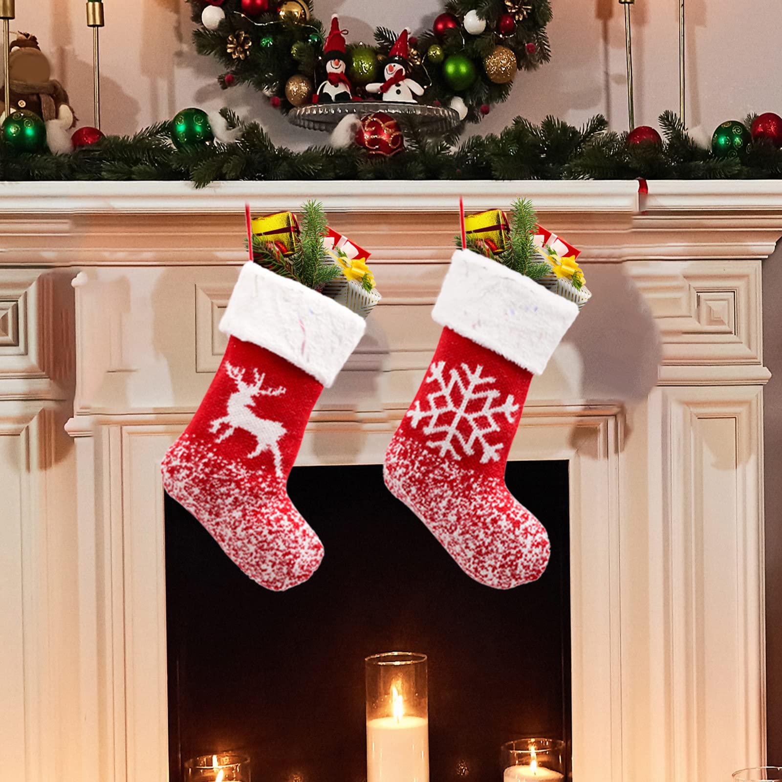 Amazon | クリスマスストッキング 13 インチビッグクリスマス