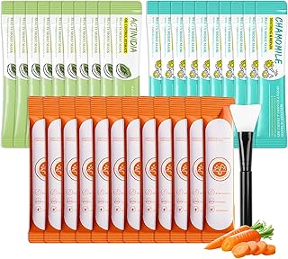 Máscara facial de arcilla de 30 cápsulas de r...