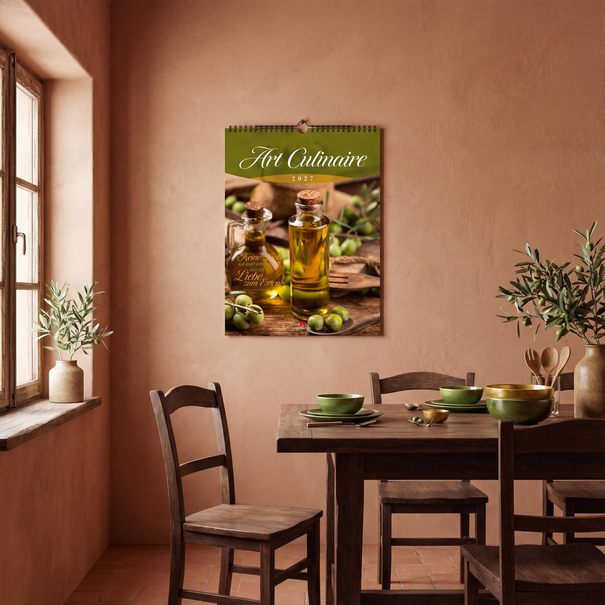 Art Culinaire Kalender 2027: Geschmackvoller Küchen-Kalender im großen Hochformat (50x66 cm) | Für Kochliebhaber:innen und Gourmets