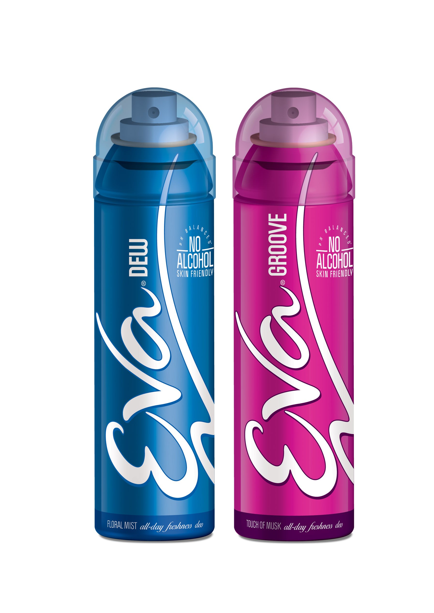 Eva Deodorants 125ml Dew and Groove Combo 2 Spray-picture-28