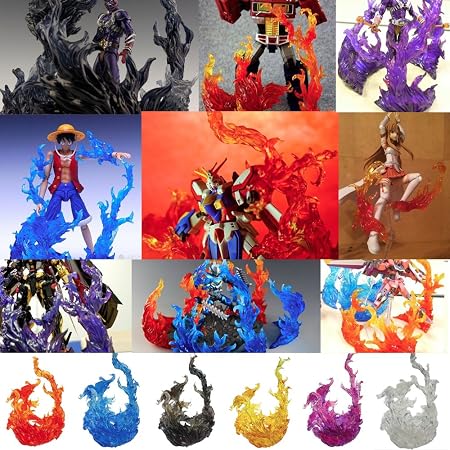 Amazon Impact Flame インパクト フレーム 炎 ファイヤー サンダー 魂 エフェクト オーラ Red Ver フィギュア ドール 通販