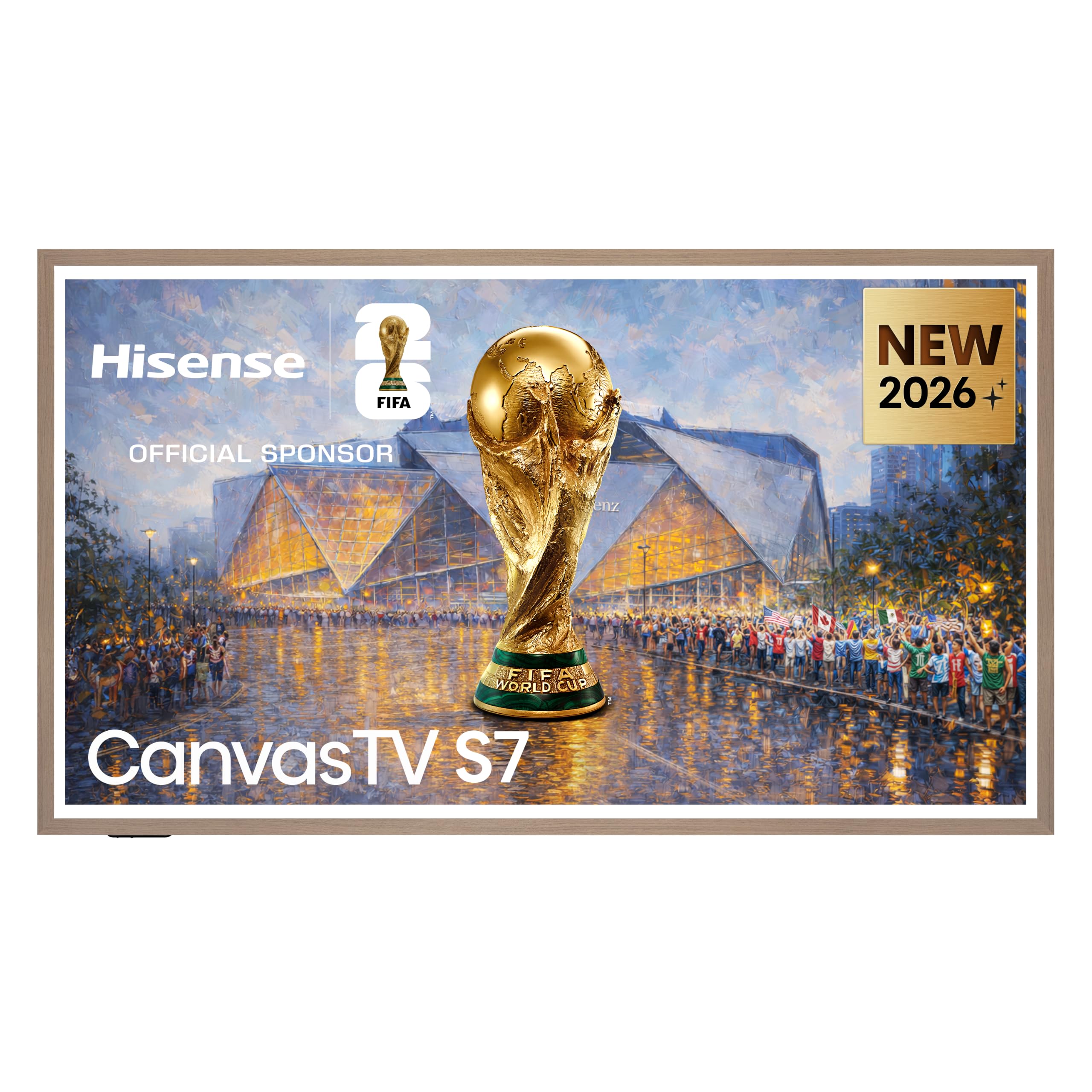 Hisense - 55S7STUK - QLED Smart TV - 4K Ultra HD - 55 Inch - Black