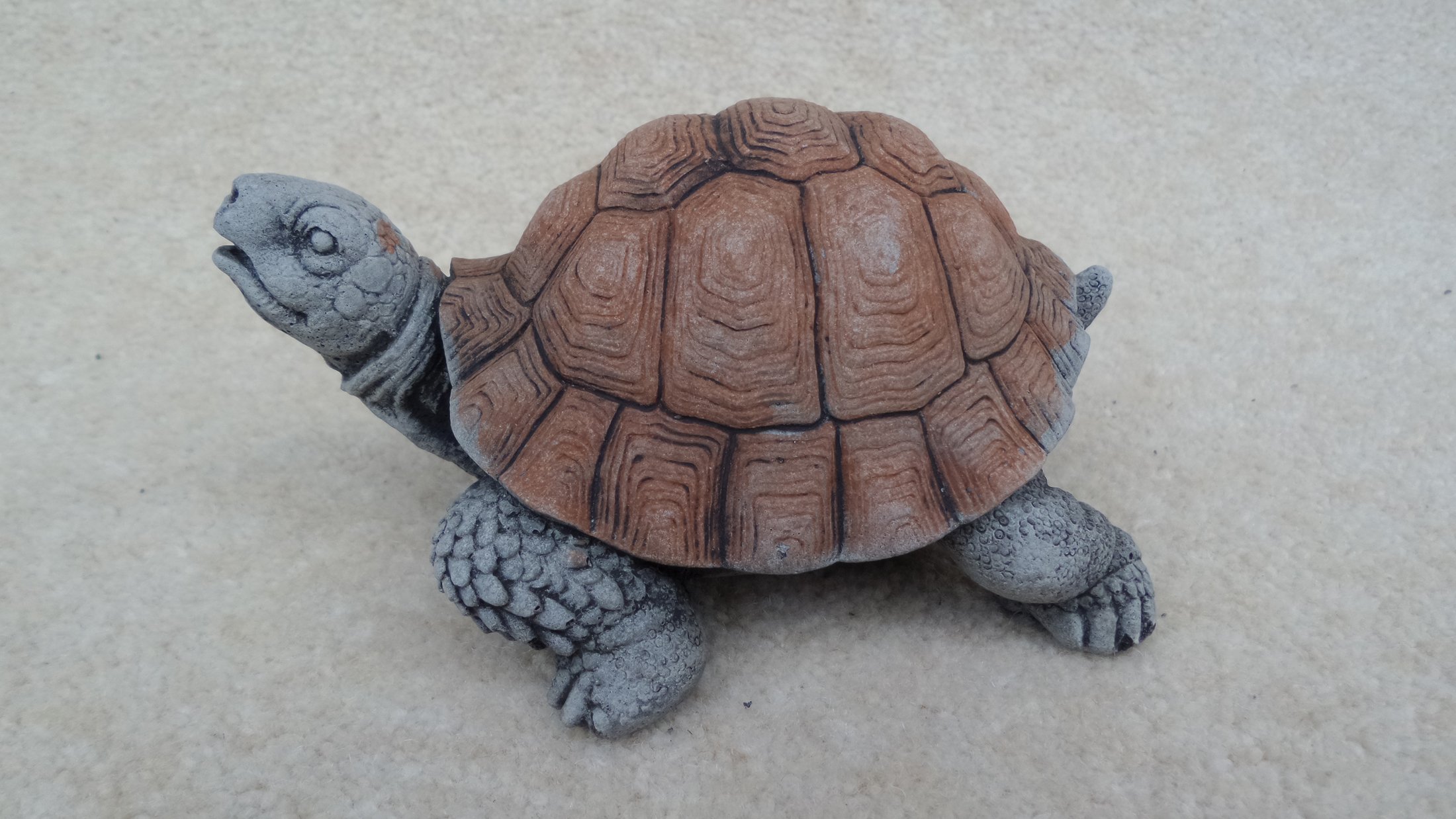 Small Stone Cast Tortoise Garden Ornament from B&Q