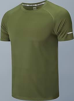 Amazon.co.jp: [ZENGVEE] tシャツ メンズ 半袖 トップス 無地 速