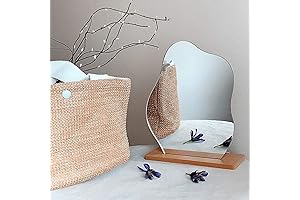 Acrylic Aesthetic Mirror: Vanity Haven for Beauty & Décor