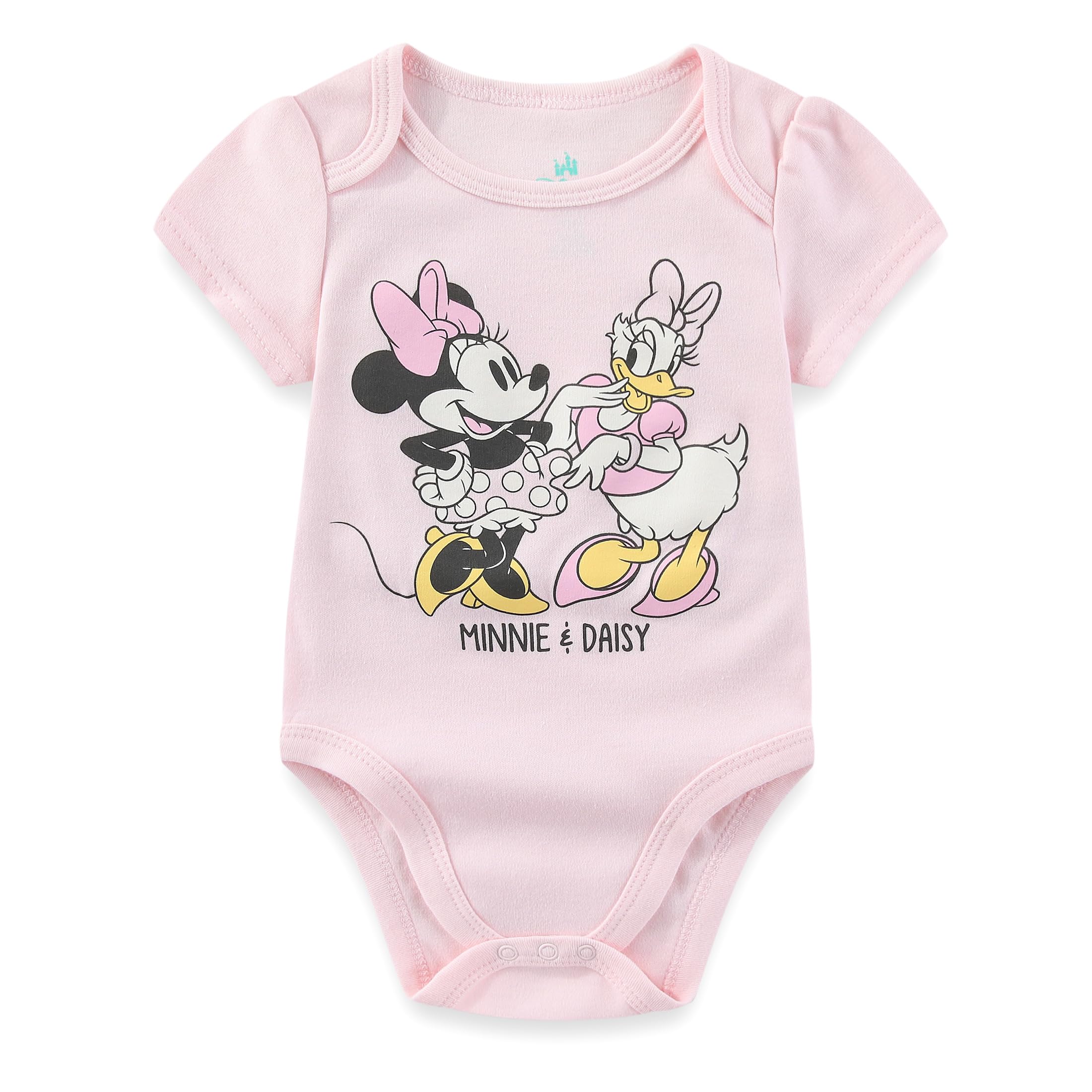 Disney Minnie Mouse Daisy Duck - Paquete de 3 mamelucos para niña