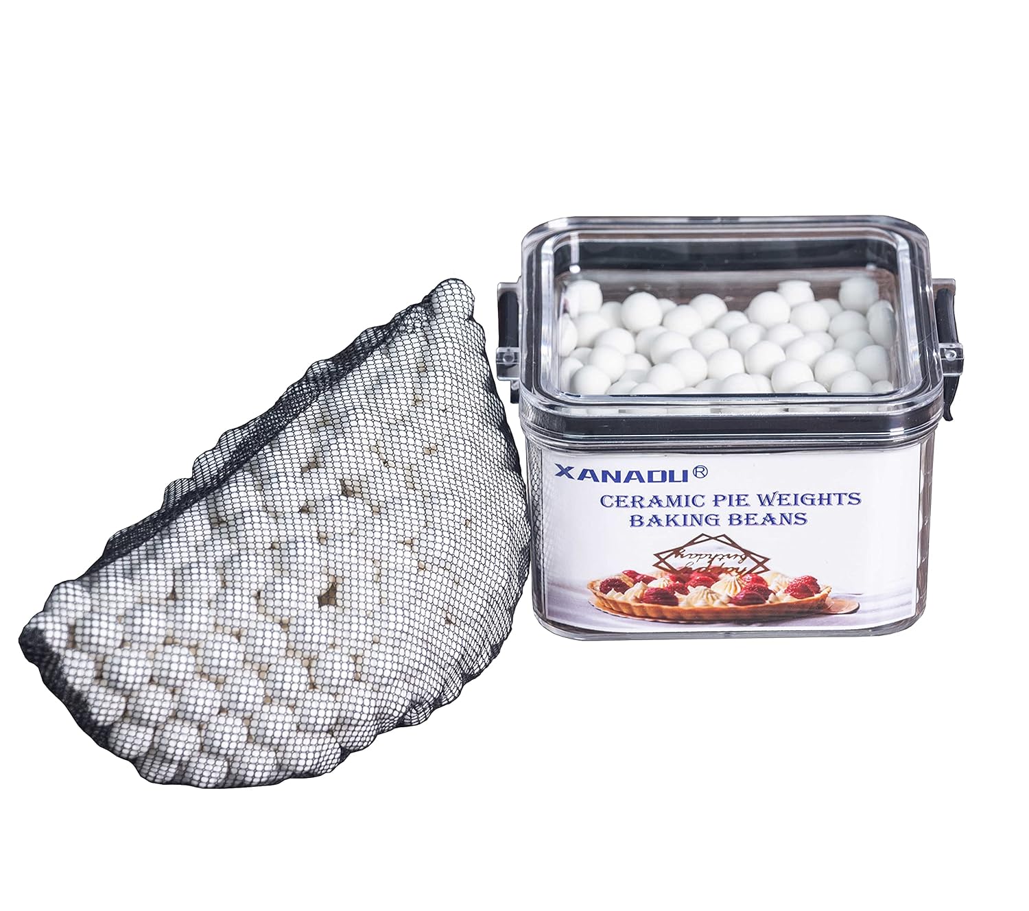 Buy 1.6 LB Ceramic Pie Weights Baking Beans Natural Food Grade Crust