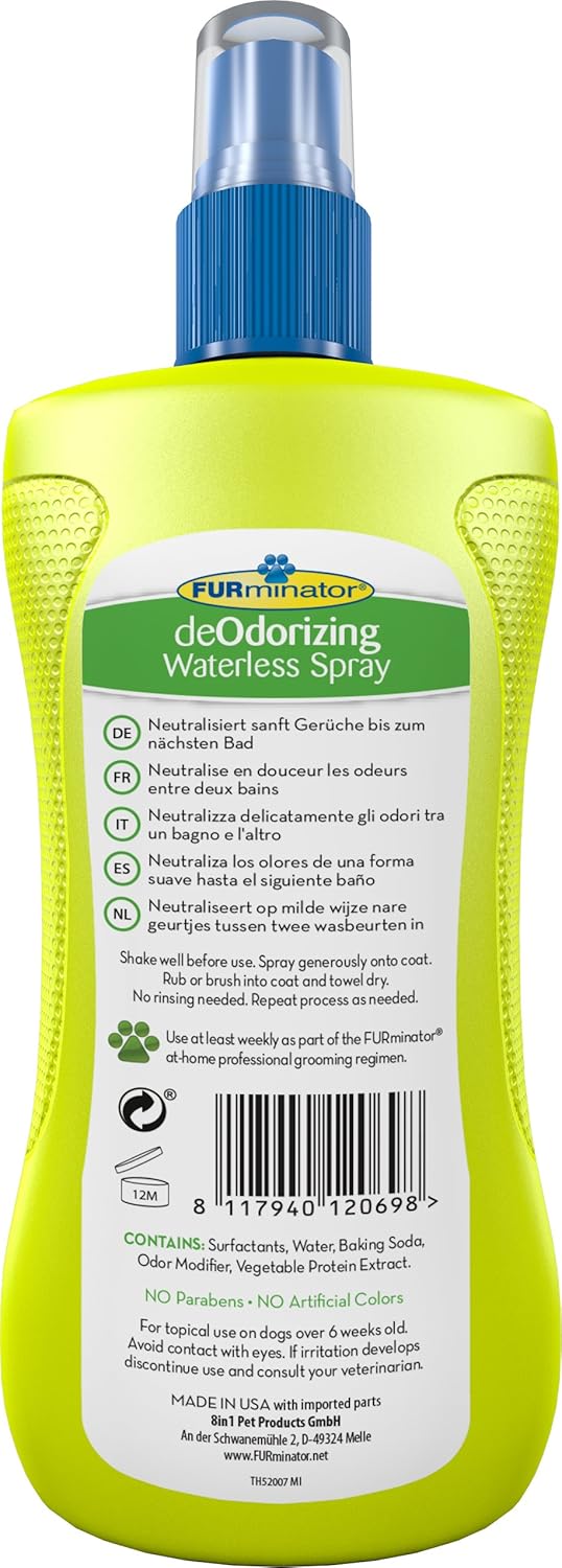furminator deodorizing waterless spray
