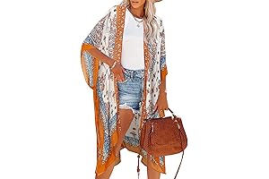 Kimono for Women - Summer Boho Chic Casual Cardigan