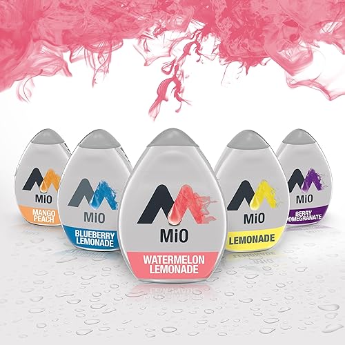 Miniatura 481 de MiO - Potenciador líquido de agua, sin azúcar y con sabor natural a limonada, 1 unidad, 3.24 onzas líquidas