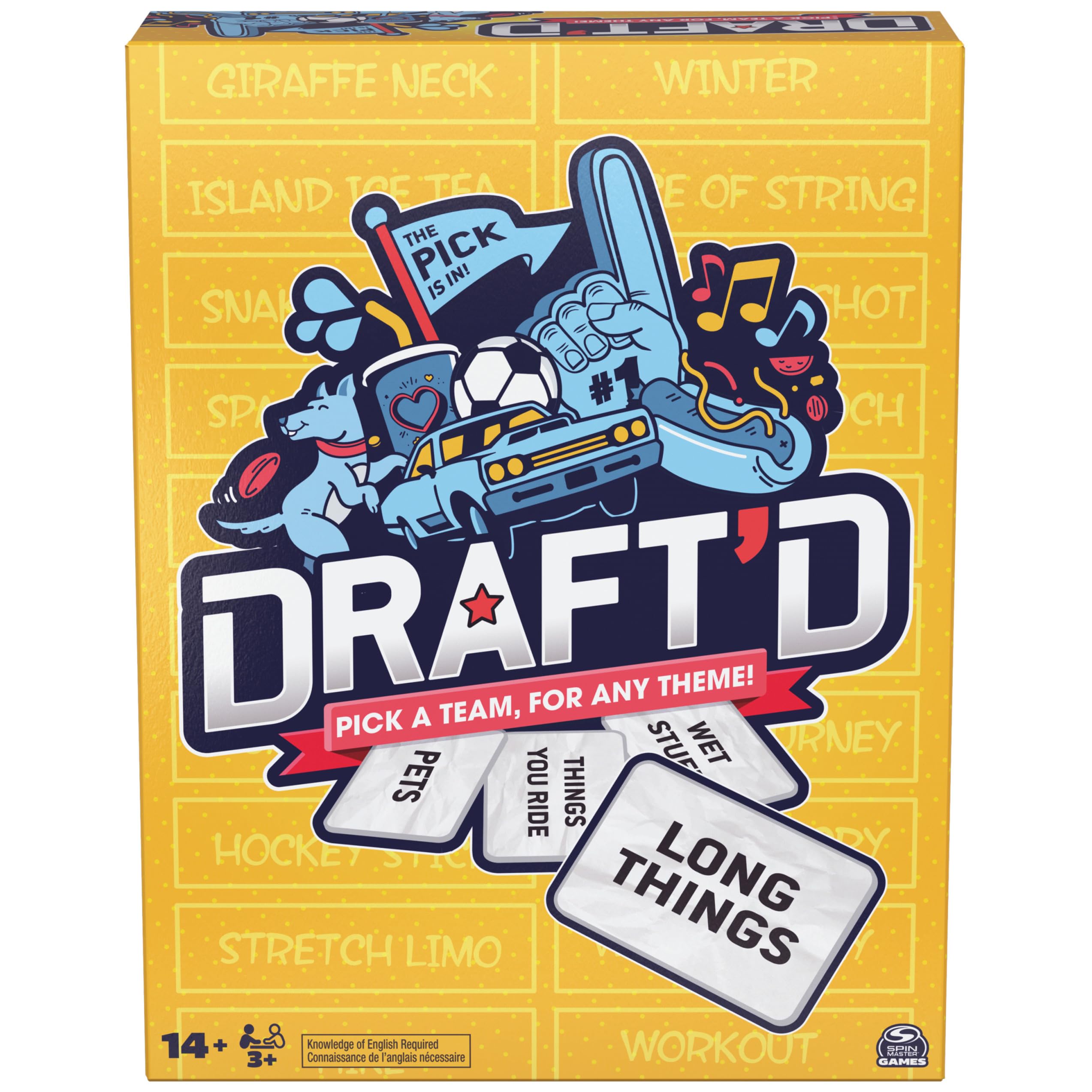 Spin Master Games BGM AGM Drafted GEC