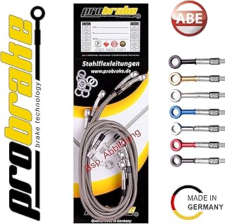 Stahlflex Bremsleitung für BMW R 1150 GS (R21) 99-01 ABS II mit Brembo BZ komplett