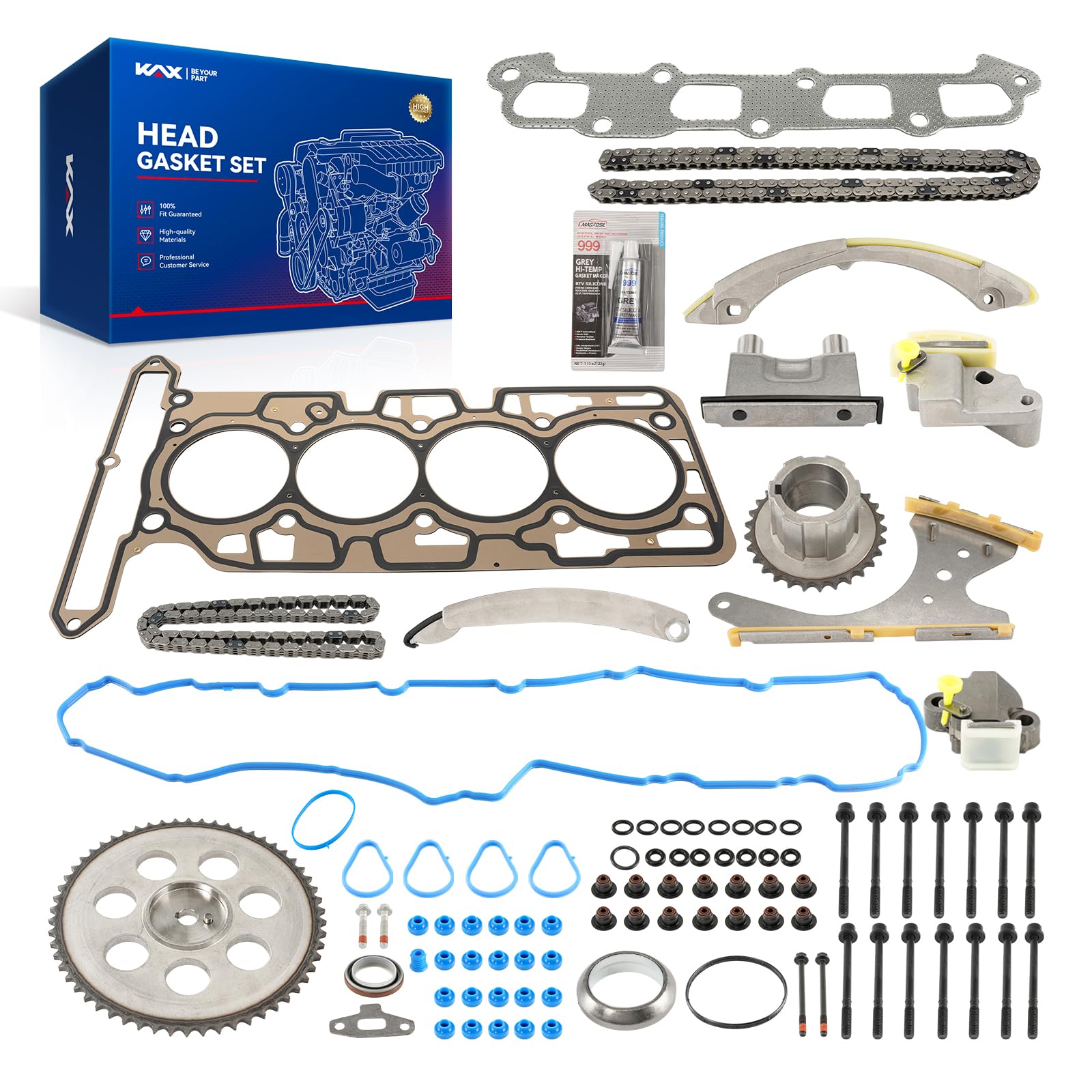 KAX Head Gasket Set Fit for Chevrolet Colorado 2007-2012 2.9L