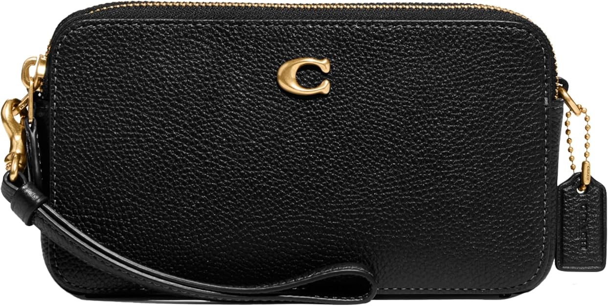 Coach Polished Pebble Leather Kira Crossbody