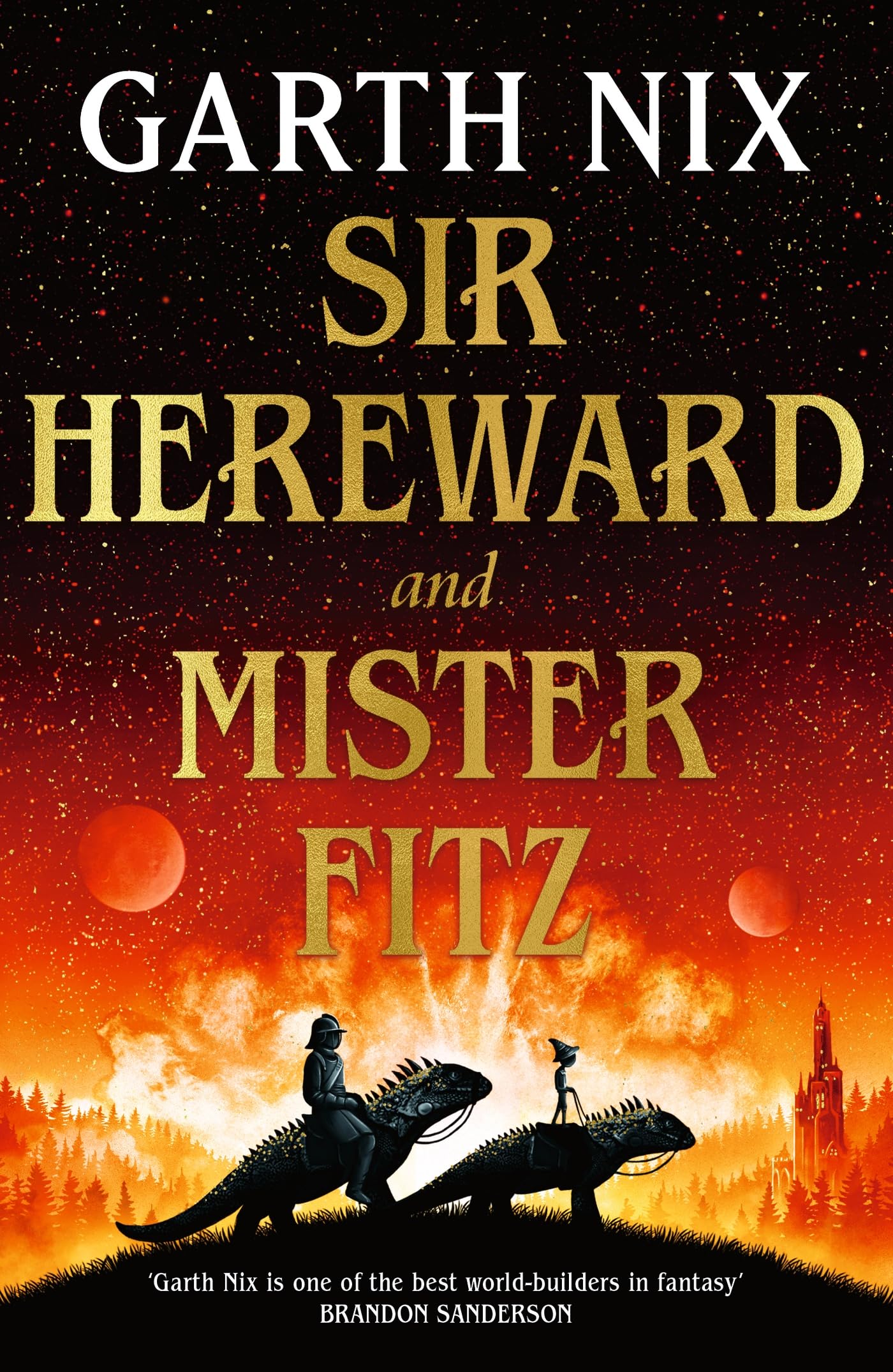Book cover for Sir Hereward and Mister Fitz series