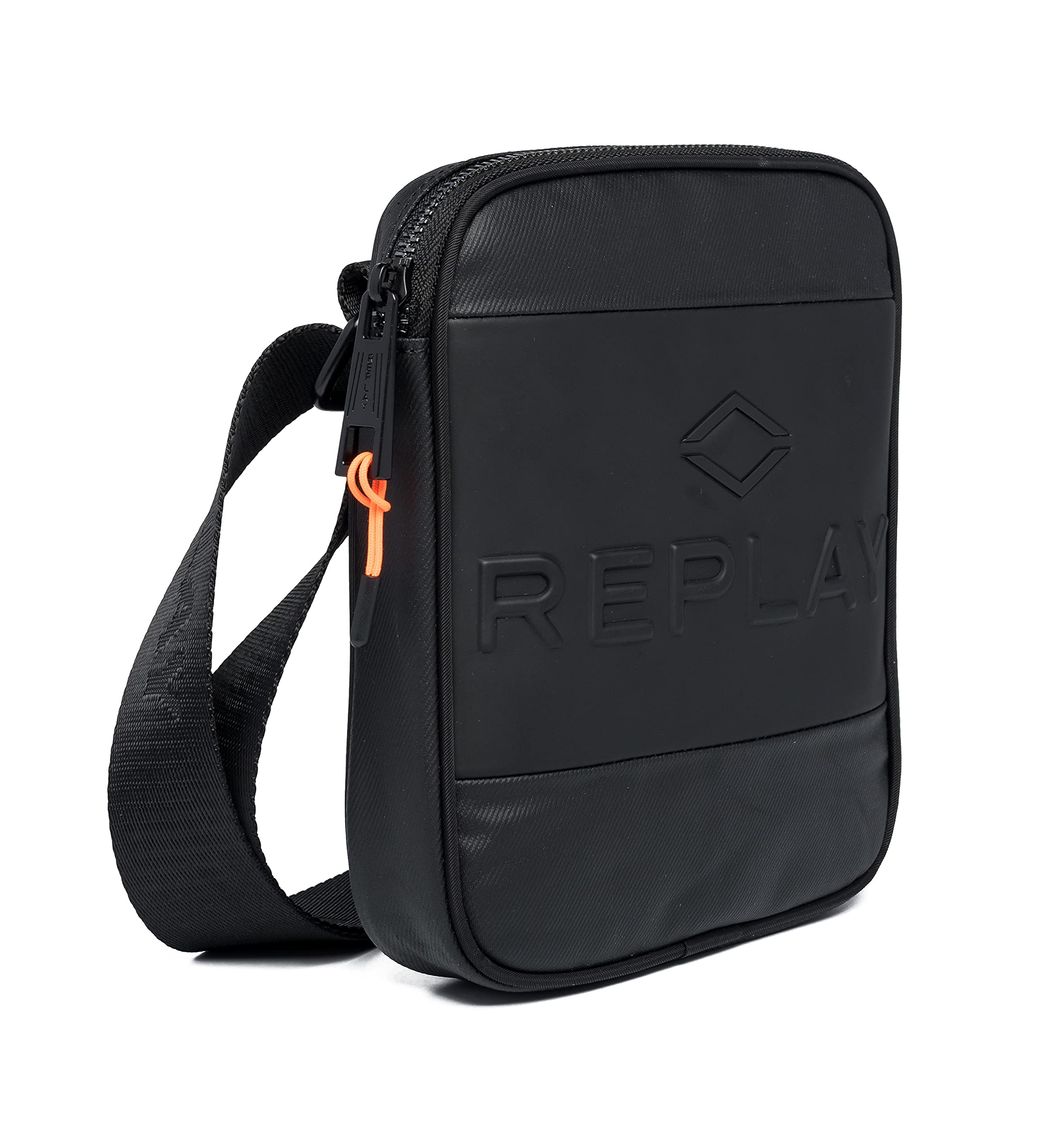 Sac Bandoulière REPLAY Sepia Tint + Black - Neuf Avec étiquettes, 100% Polyester