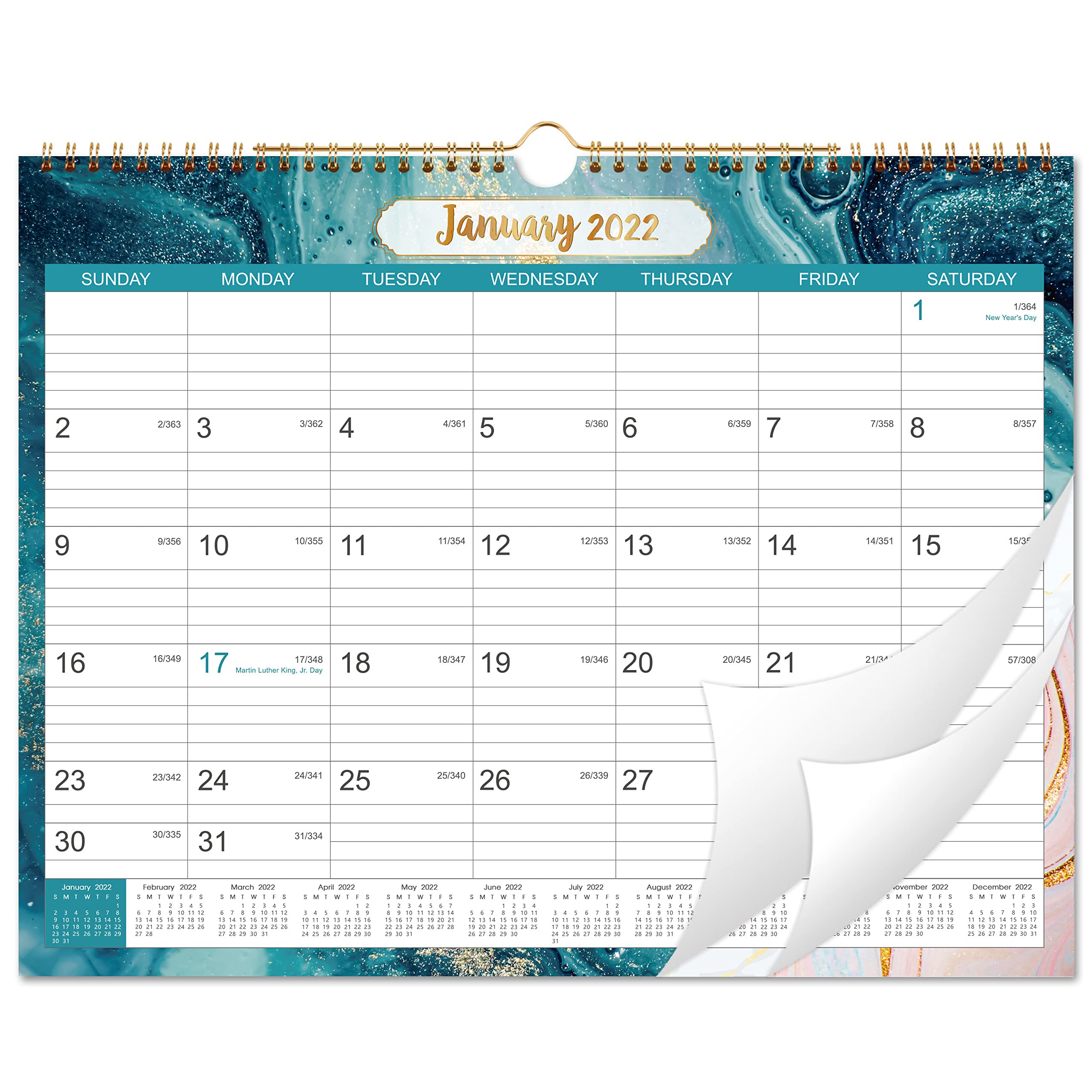 Buy 2022 Calendar Wall Calendar 2022 With Julian Date Jan 2022 Dec buy-2022-calendar-wall-calendar-2022-with-julian-date-jan-2022-dec