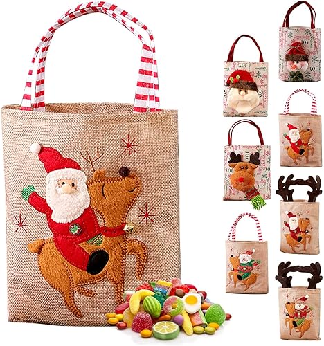 Miniatura 4 de Cesta de lavandería Cesta de decoración de Navidad Bolsa de suministros de Navidad Centro comercial de hotel, librería de decoración para niños,