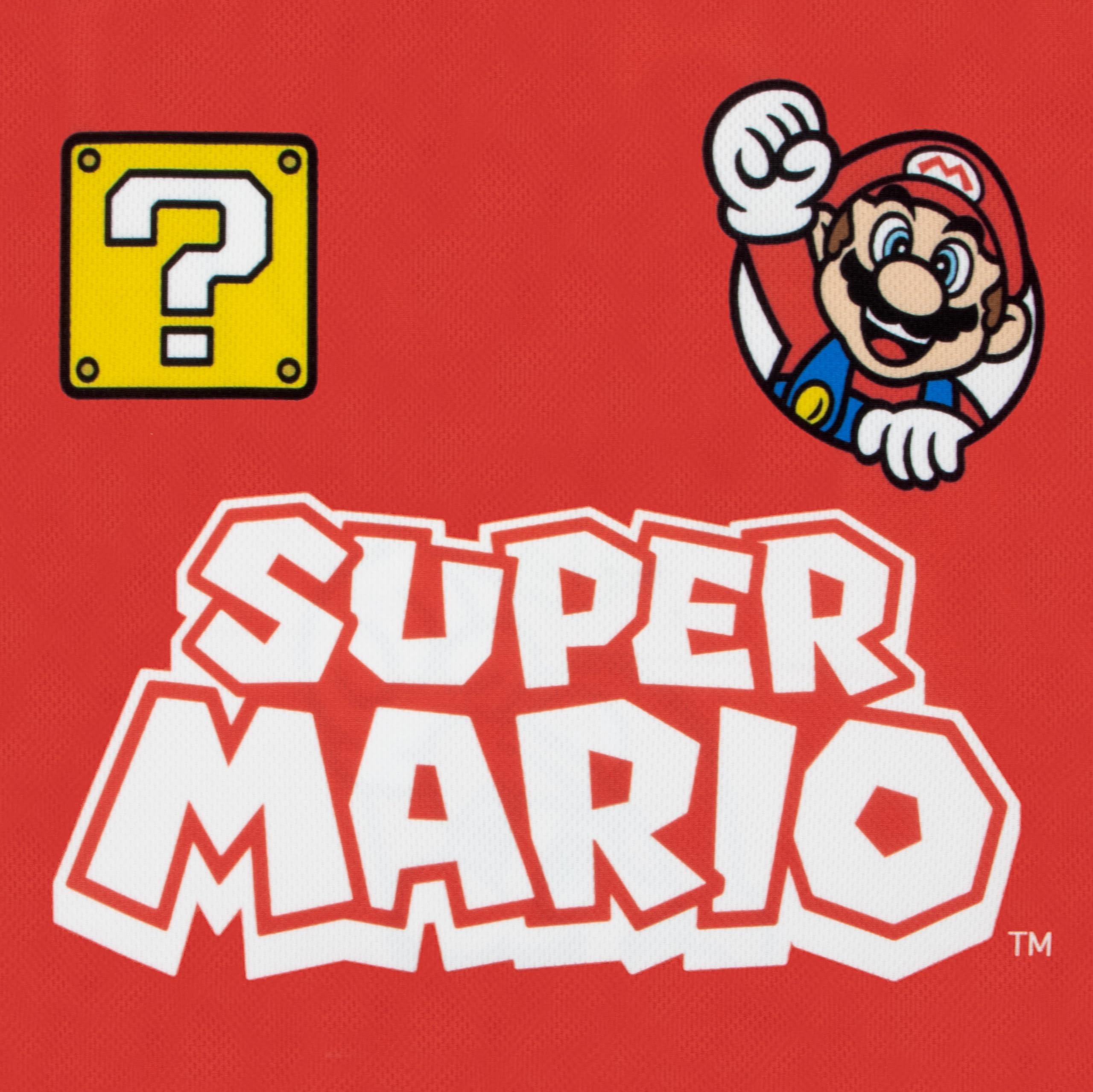 Super Mario Camiseta Futbol para Niños, De Gran Tamaño Camisetas De Futbol Infantil con Motivo De Mario, Camisetas Niño